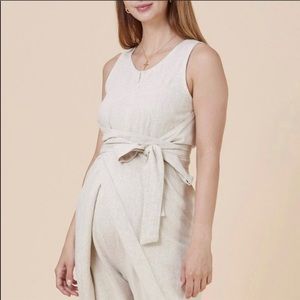 Nothing Fits But maternity/nursing jumpsuit S